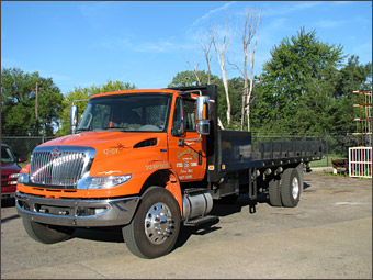 Tubing & Pipe Delivery Truck