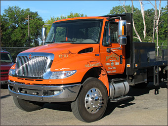 Steel Tubing Delivery Truck